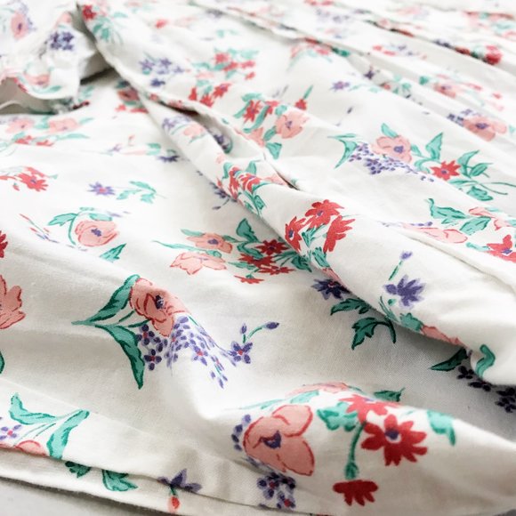 QUIET MOMENTS Floral Cottagecore Nightgown Small NWT VTG 1995 Deadstock Kawaii - Picture 3 of 8